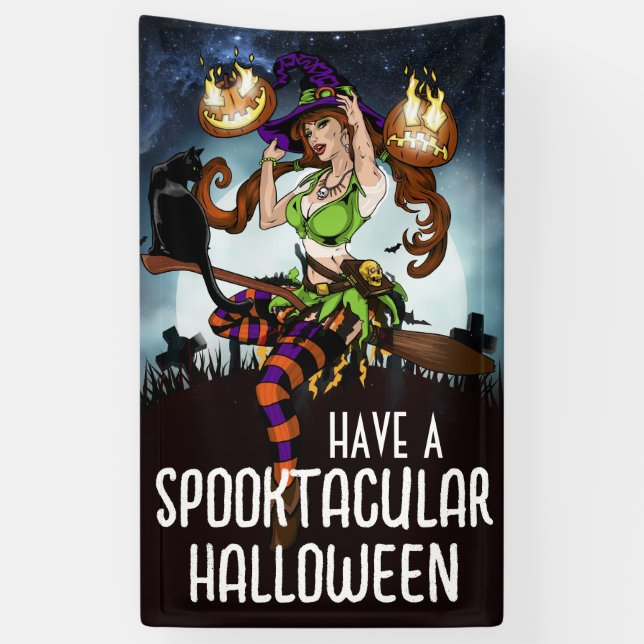 Have a Spooktacular Halloween Banner (Vertical)