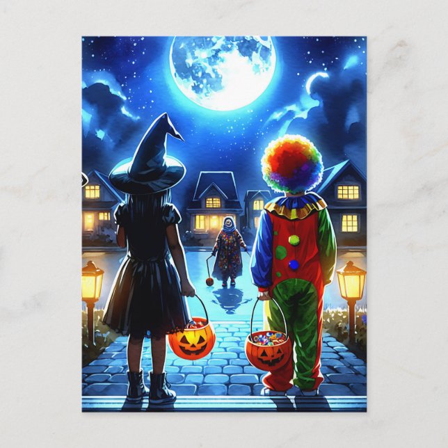 Have a Spooky Halloween  Holiday Postcard (Front)