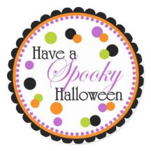 Have a SPOOKY Halloween Stickers