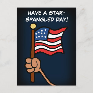 Have a Star Spangled Day Postcard
