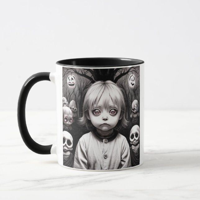 Have a Super Creepy Halloween Mug (Left)
