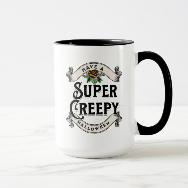 Have a Super Creepy Halloween Mug (Right)