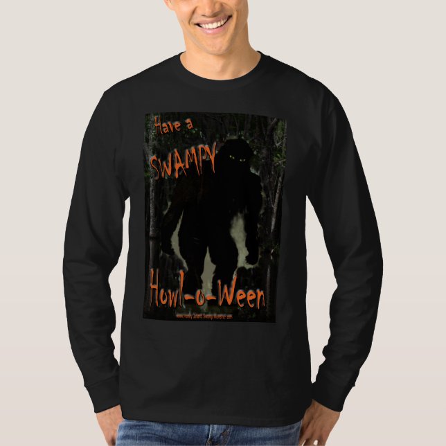 HAVE A SWAMPY HOWL-O-WEEN T-Shirt (Front)