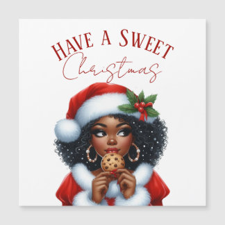 Have a Sweet Christmas Black Mrs Clause