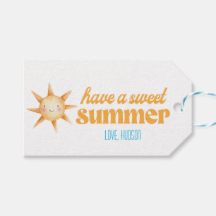 have a sweet summer gift tag