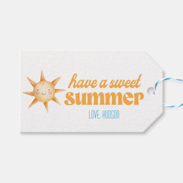 have a sweet summer gift tag (Front (Horizontal))