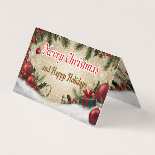 Have a Very Merry Christmas and Happy Holidays