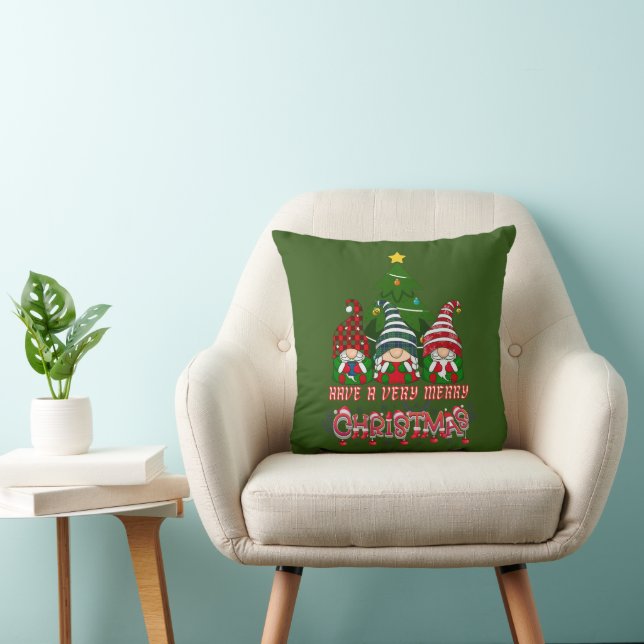 HAVE A VERY MERRY CHRISTMAS                        CUSHION (Chair)
