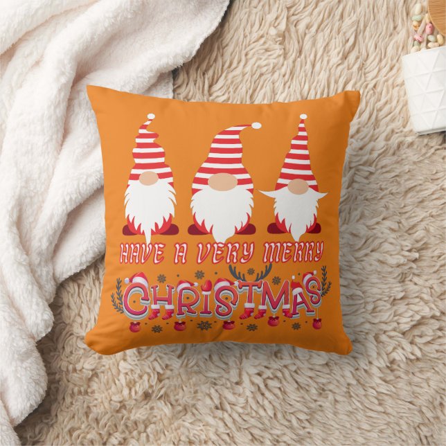 HAVE A VERY MERRY CHRISTMAS                        CUSHION (Blanket)