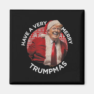 Have A Very Merry Trumpmas Funny Trump Santa Xmas  Magnet
