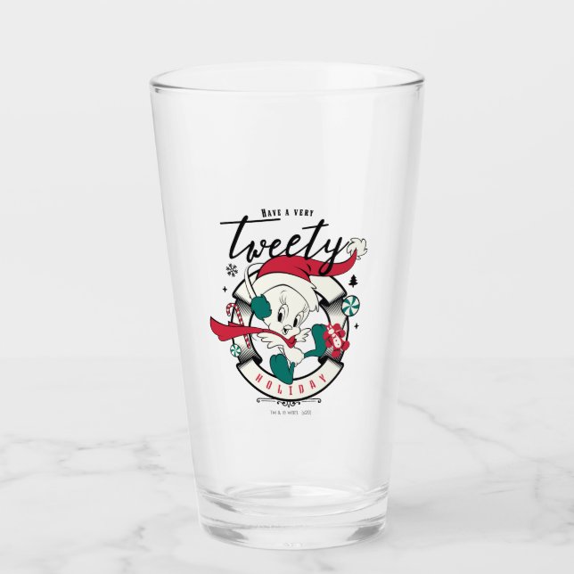 Have A Very TWEETY™ Holiday Glass (Front)