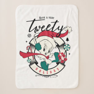 Have A Very TWEETY™ Holiday Sherpa Blanket