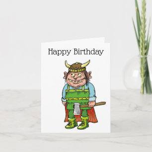 Have a very viking birthday card