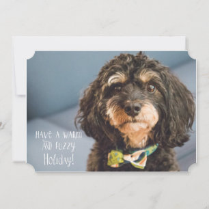 Have a warm and fuzzy Holiday Card