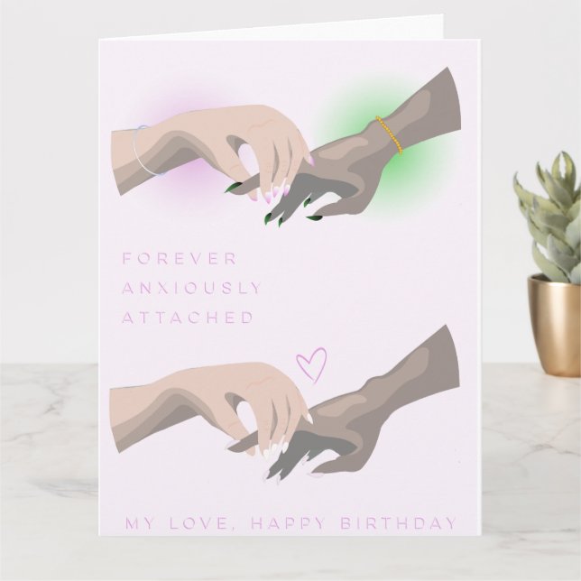 Have A Wickedly Happy Birthday Card (Small Plant)