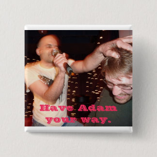 Have Adam 15 Cm Square Badge