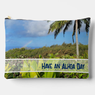 Have An Aloha Day Large Accessory Pouch