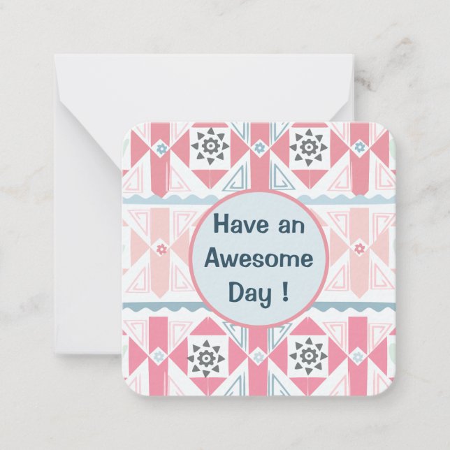Have an Awesome Day Note Card (Front)