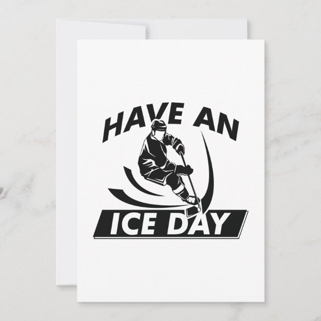 Have An Ice Day Thank You Card (Front)