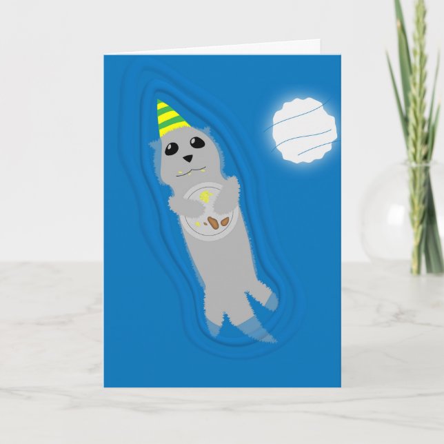 Have an Otter-ly Great Birthday Card (Front)