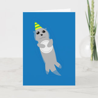 Have an Otterly Great Birthday Card