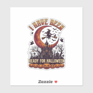 Have Been Ready Halloween Witch Castle Moon_1