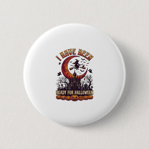Have Been Ready Halloween Witch Castle Moon_1 6 Cm Round Badge