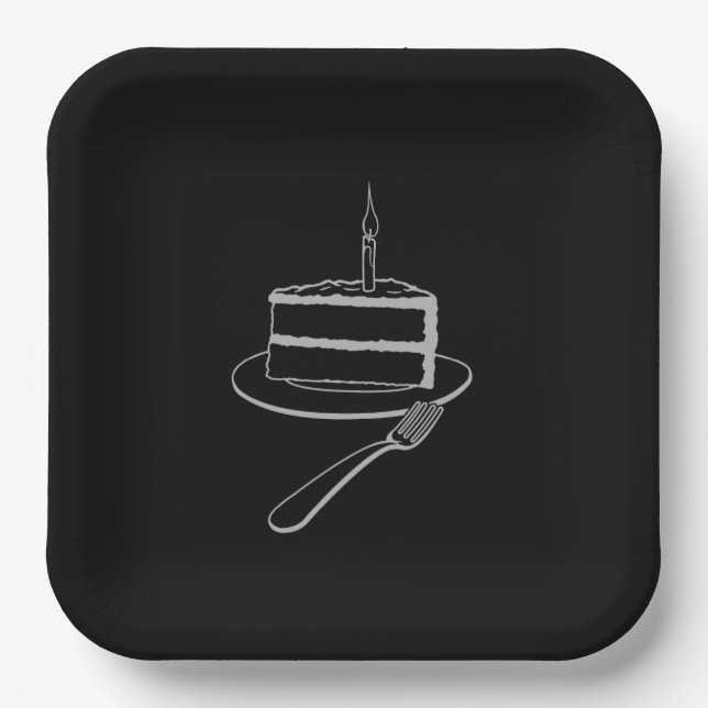 Have Cake and Eat it Too Paper Plate (Front)