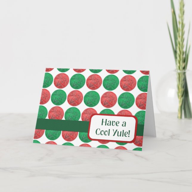 Have Cool Yule! Holiday Card (Front)