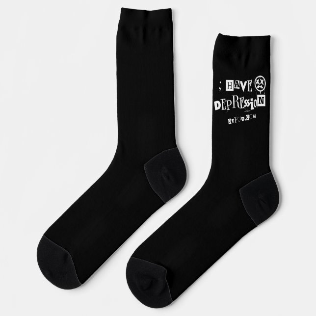 ; have Depression Socks  (Left)
