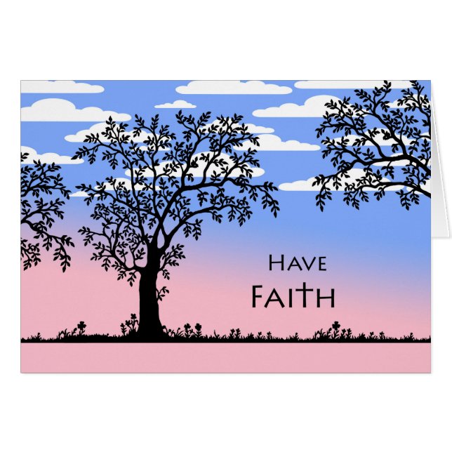 Have Faith Spiritual Encouragement Proverbs (Front Horizontal)