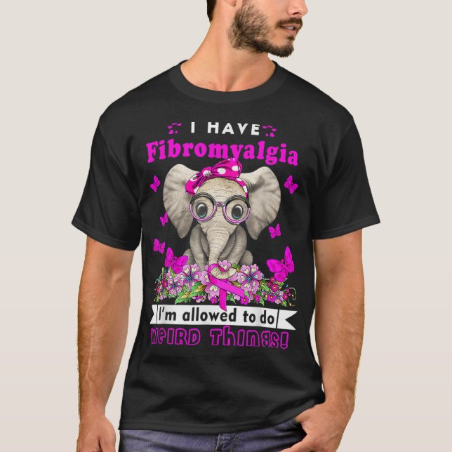 Have Fibromyalgia Awareness 1  T-Shirt (Front)