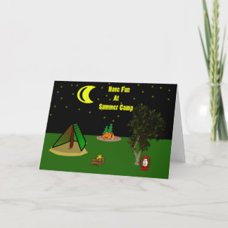 Have Fun At Summer Camp Greeting Card