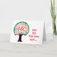 HAVE FUN ON YOUR "1st DAY OF KINDERGARDEN"