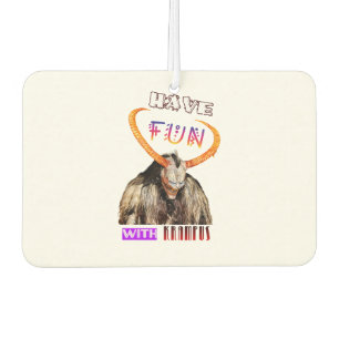 Have Fun With Krampus Yule Spooky December Krampus Car Air Freshener