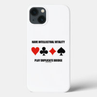 Have Intellectual Vitality Play Duplicate Bridge