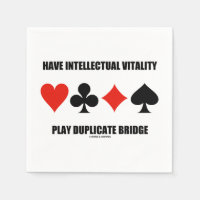 Have Intellectual Vitality Play Duplicate Bridge