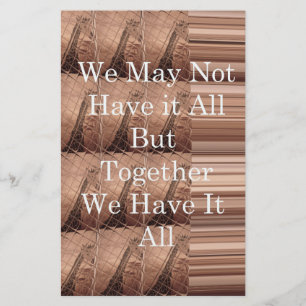 Have it all Giraffe Safari  Hakuna Matata woven so Stationery