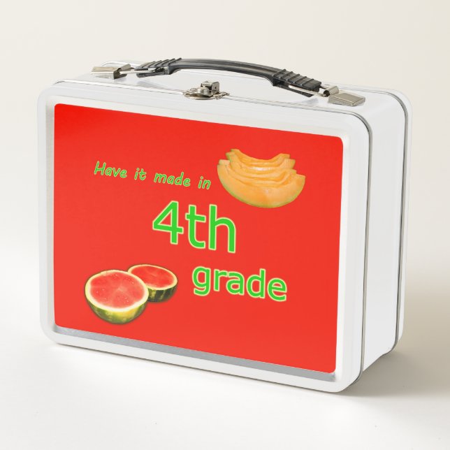 Have it Made in 4th Grade Metal Lunch Box (Front)