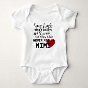Have never met my mimi baby bodysuit