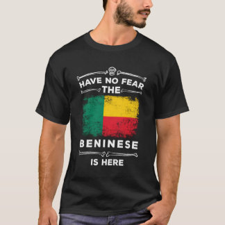 Have No Fear The Beninese Is Here Halloween Benin T-Shirt