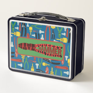 Have Squeezy Hammer Will Travel Metal Lunch Box