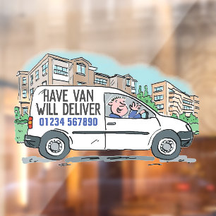 Have Van Will Deliver with Phone Number