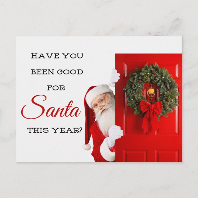 Have you been nice? Christmas Postcard  (Front)