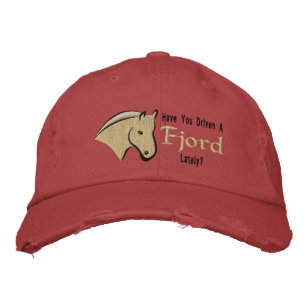 Have You Drive a Fjord Lately? Embroidered Hat