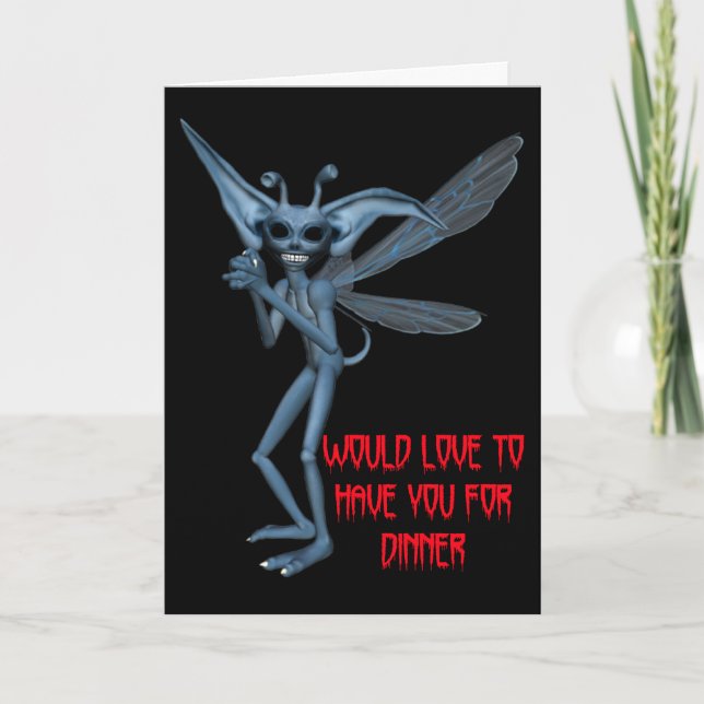 Have You For Dinner Halloween Party Invite (Front)