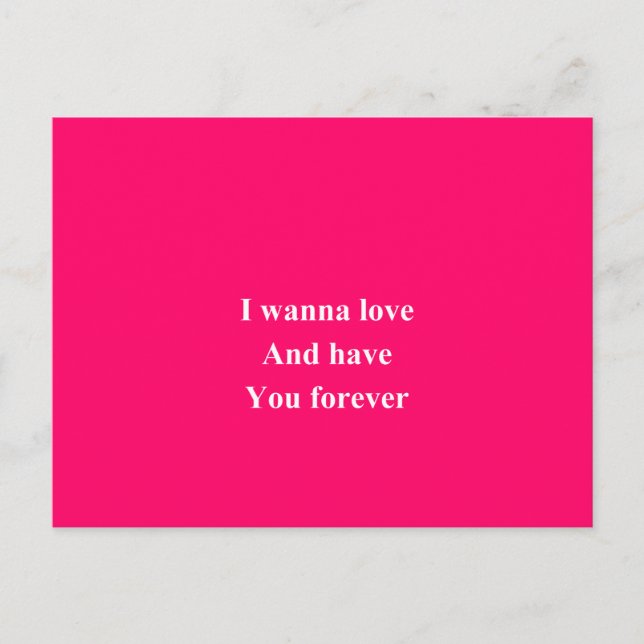 Have you forever postcard (Front)