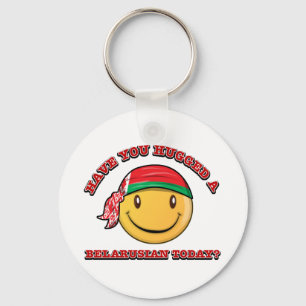 Have you hugged a Belarusian today? Key Ring