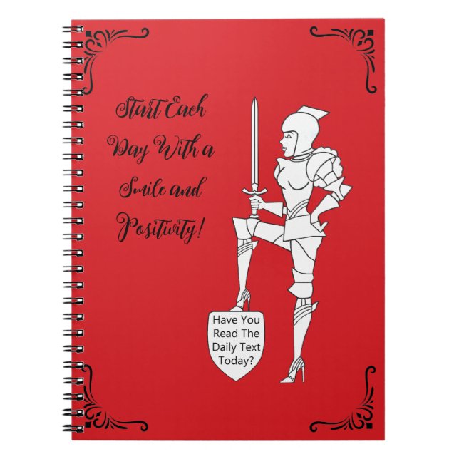 "Have You Read the Daily Text Today?" Notebook (Front)