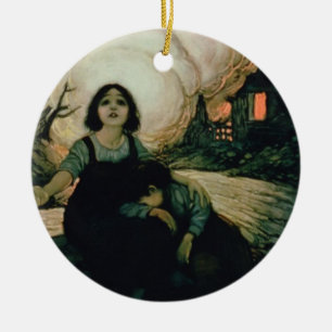 'Have You Room In Your Hearts For Us?', Fatherless Ceramic Tree Decoration